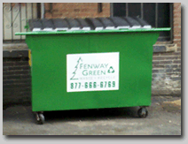 Fenway Green Commercial dumpster rental 